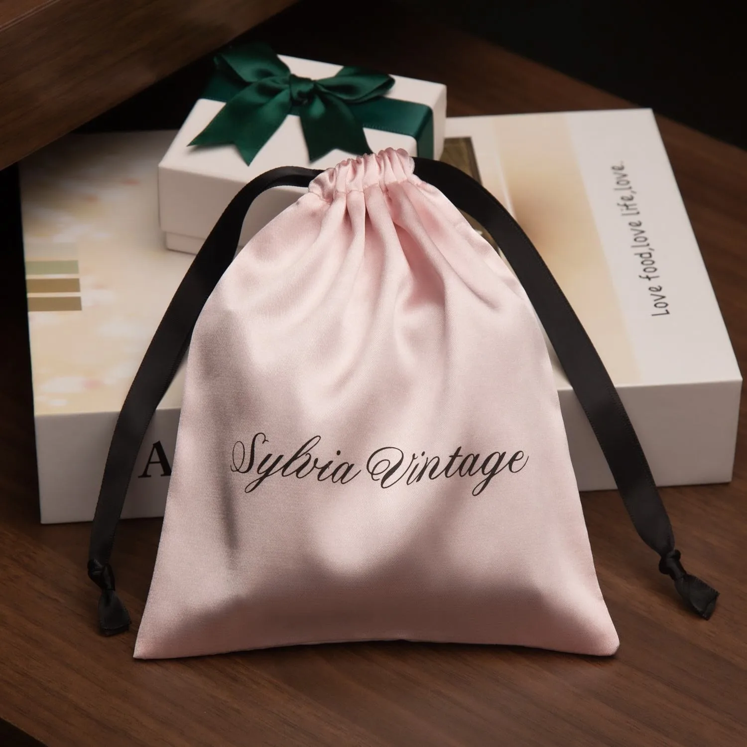Satin Drawstring Pouch