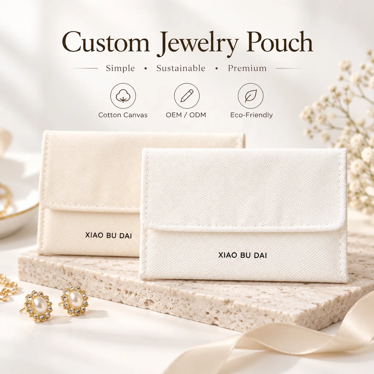 Fabric Envelope Pouch