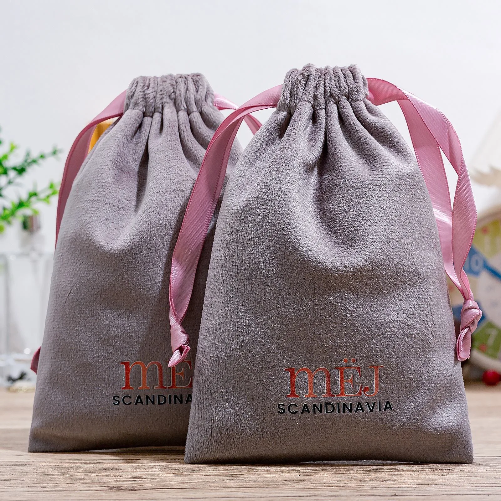 Microfiber Drawstring Pouch