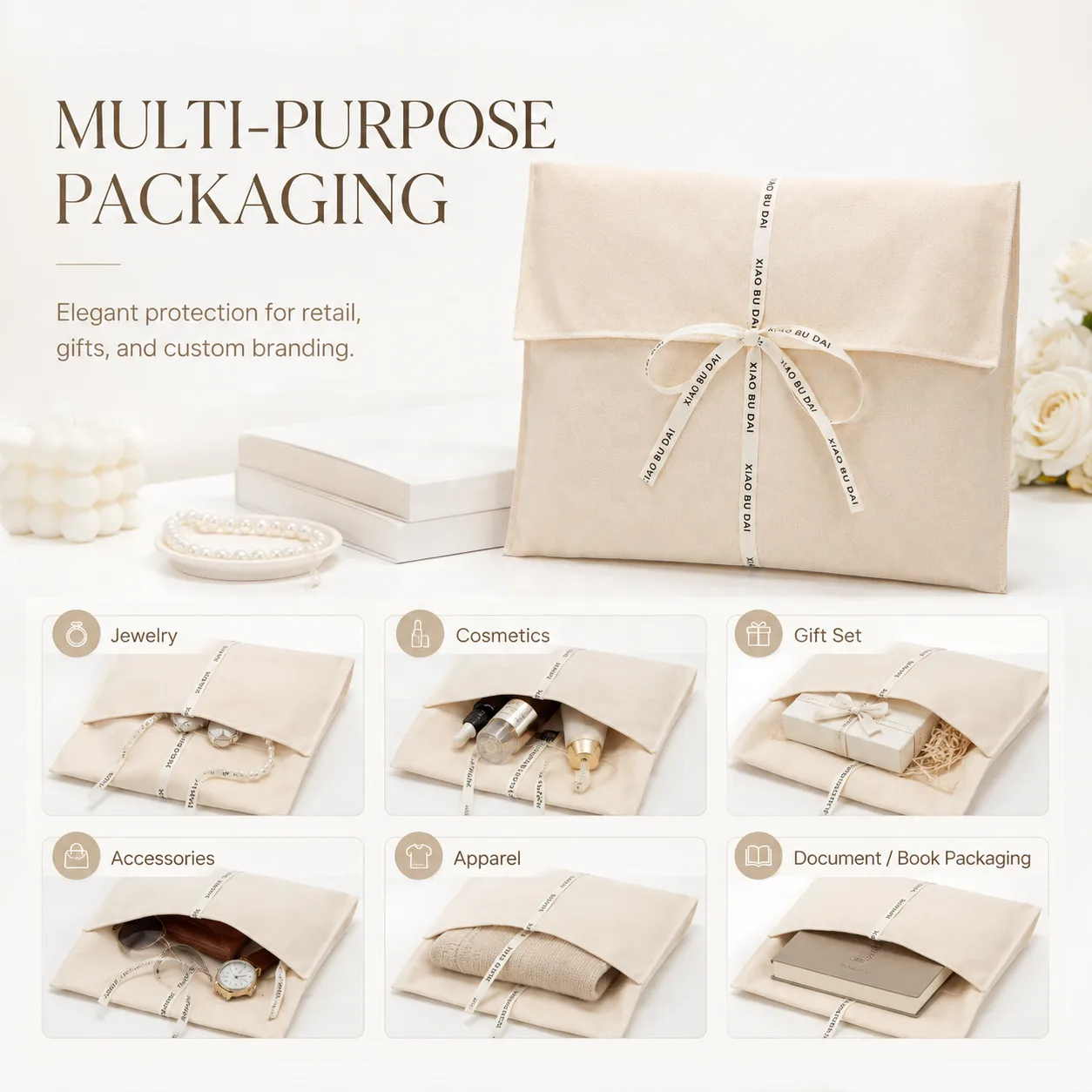 Fabric Envelope Pouch