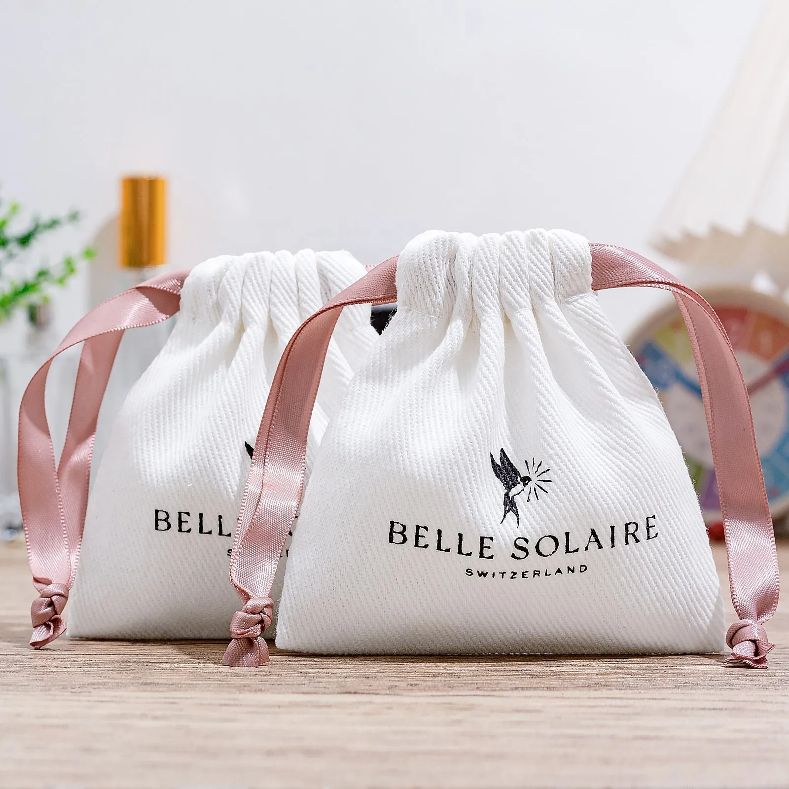 Cotton Drawstring Pouch