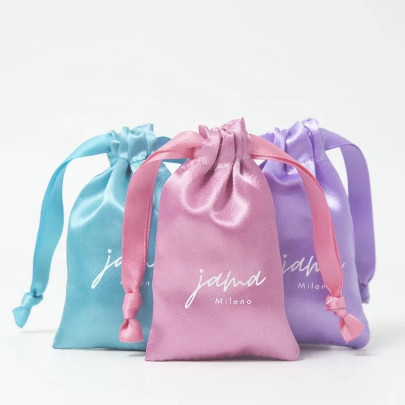 Satin Drawstring Pouch