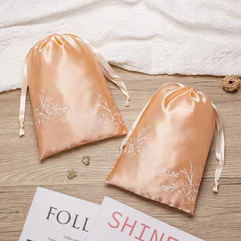 Satin Drawstring Pouch