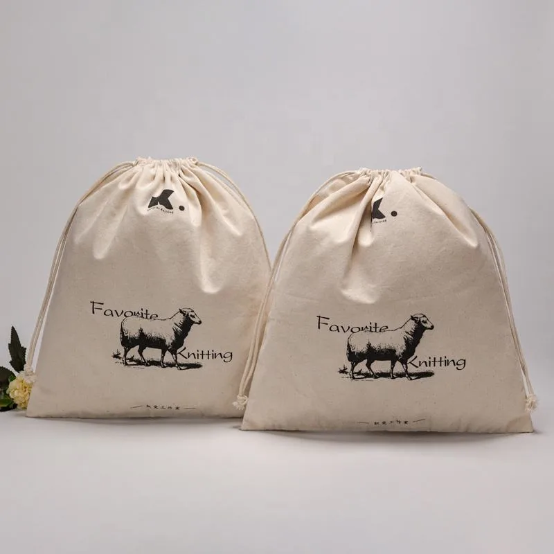 Cotton Drawstring Pouch