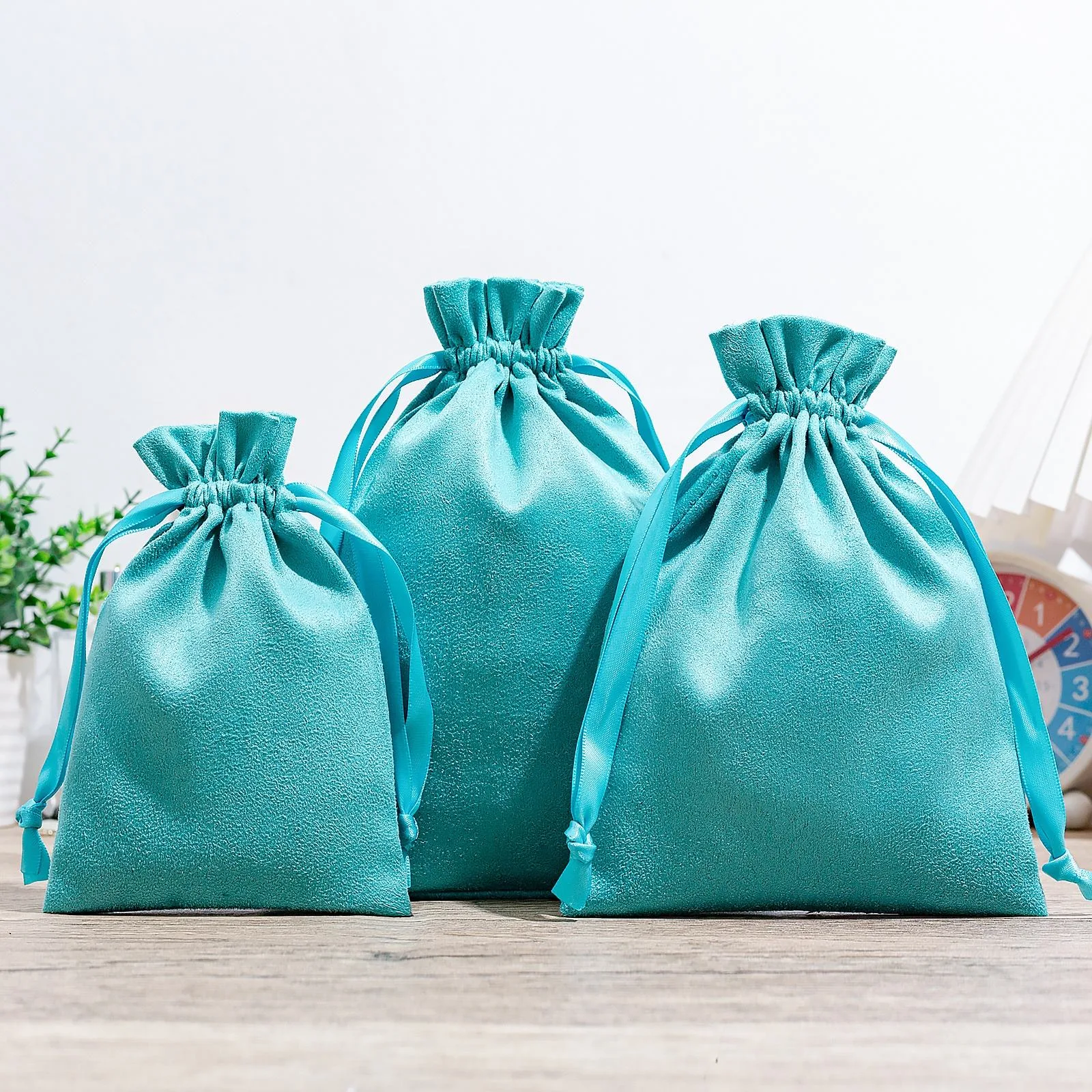 Microfiber Drawstring Pouch