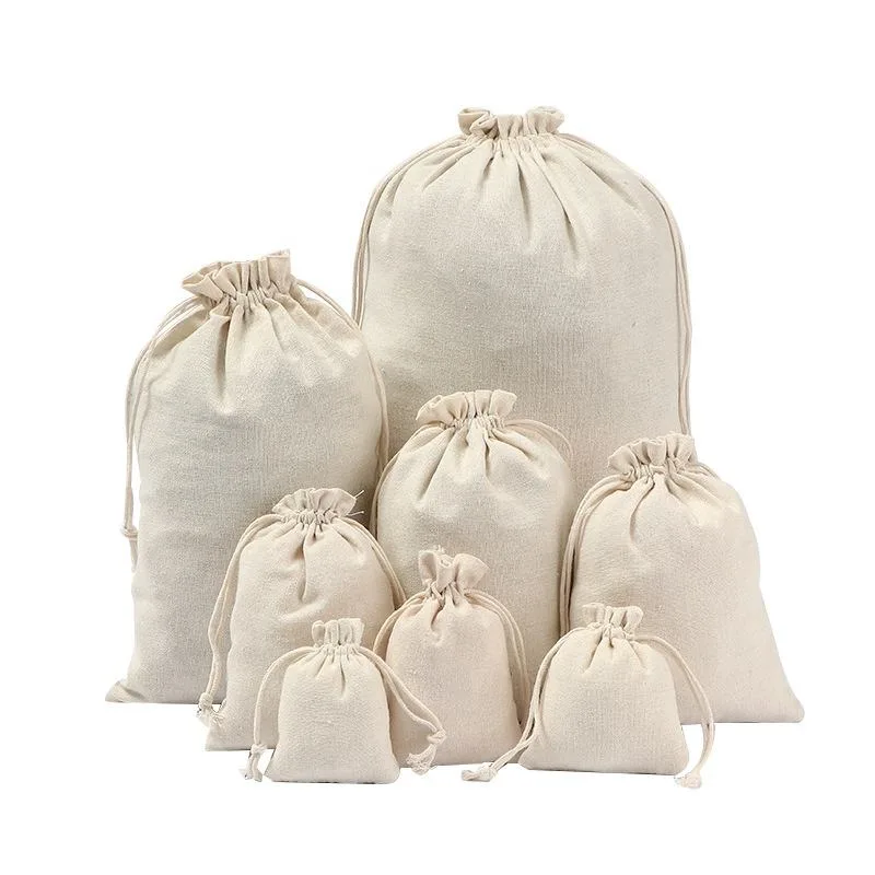 Cotton Drawstring Pouch