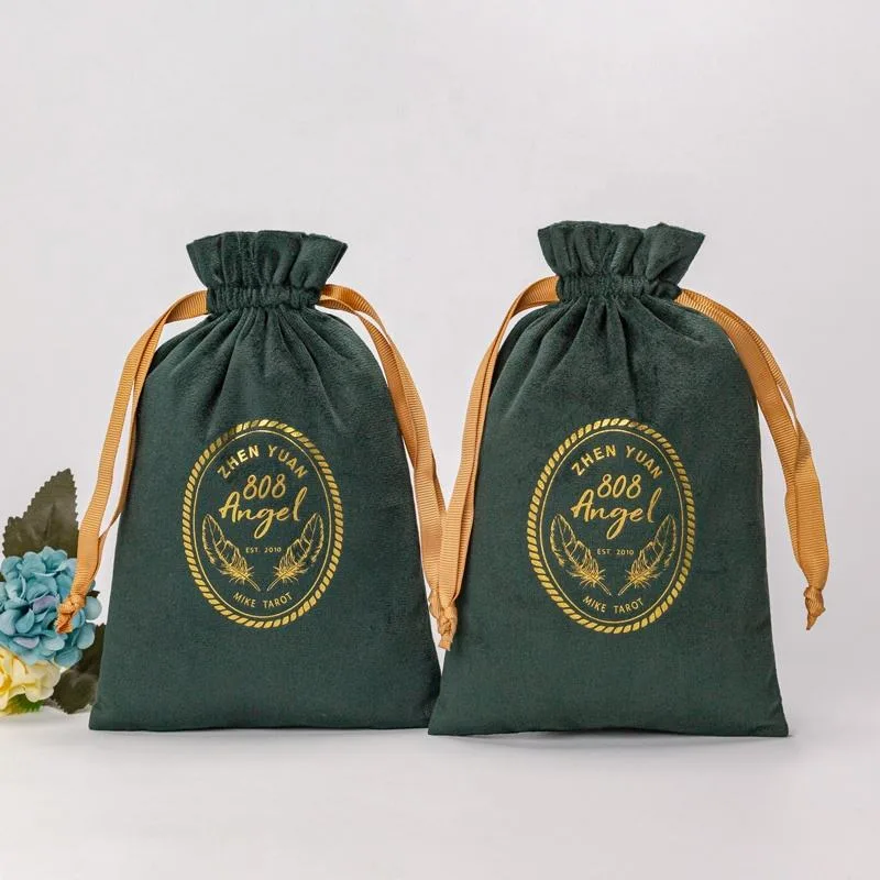 Velvet Drawstring Pouch