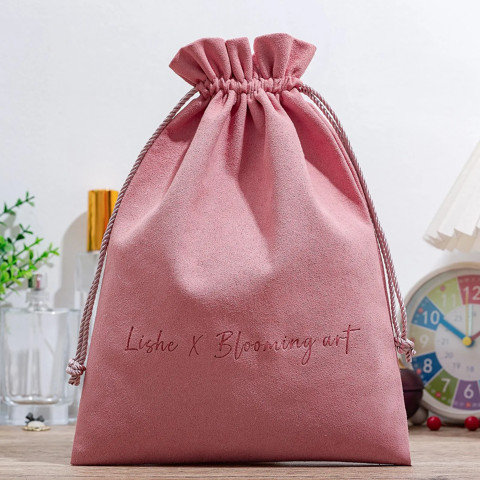 Microfiber Drawstring Pouch