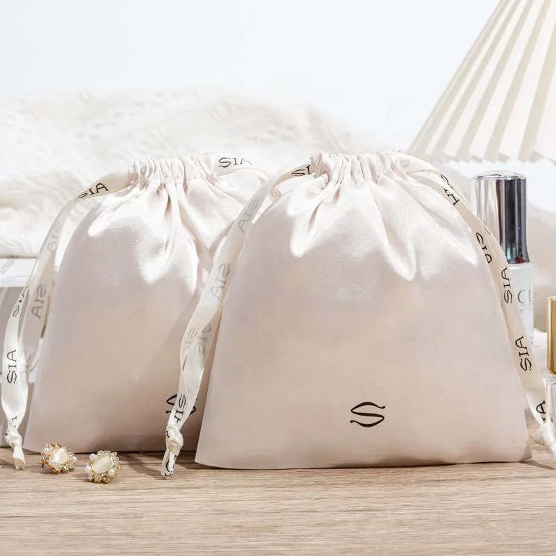 Satin Drawstring Pouch