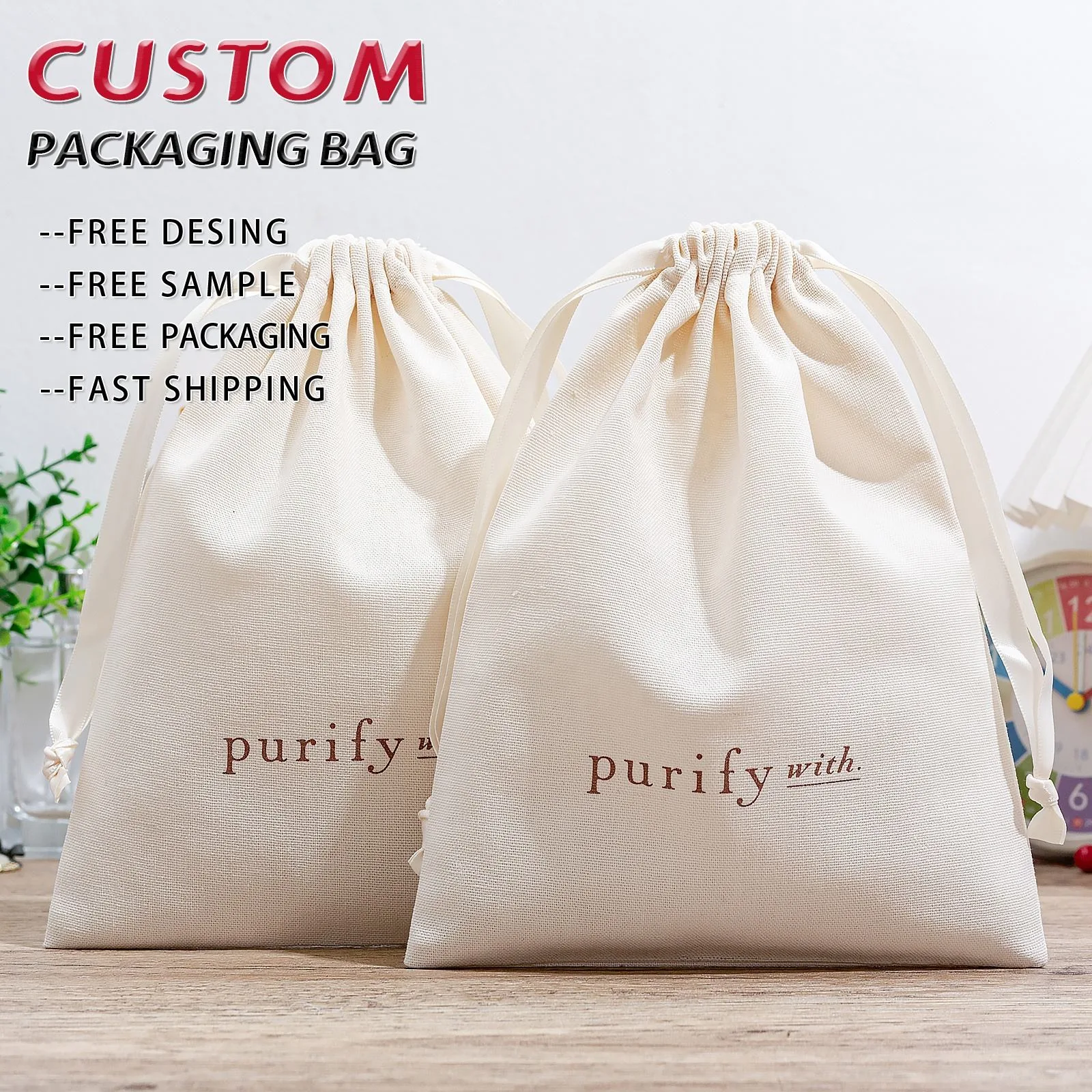 Textured Fabric Packaging Style