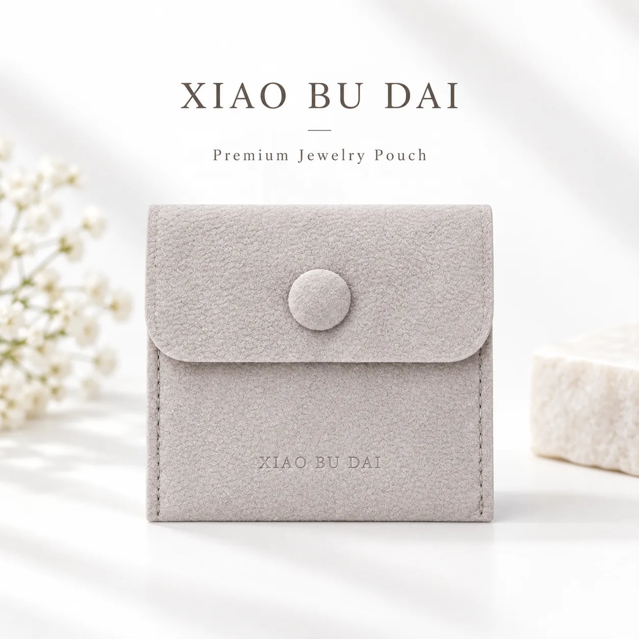 Dusty Rose Velvet Packaging Style