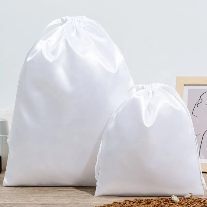 White Satin Packaging Style
