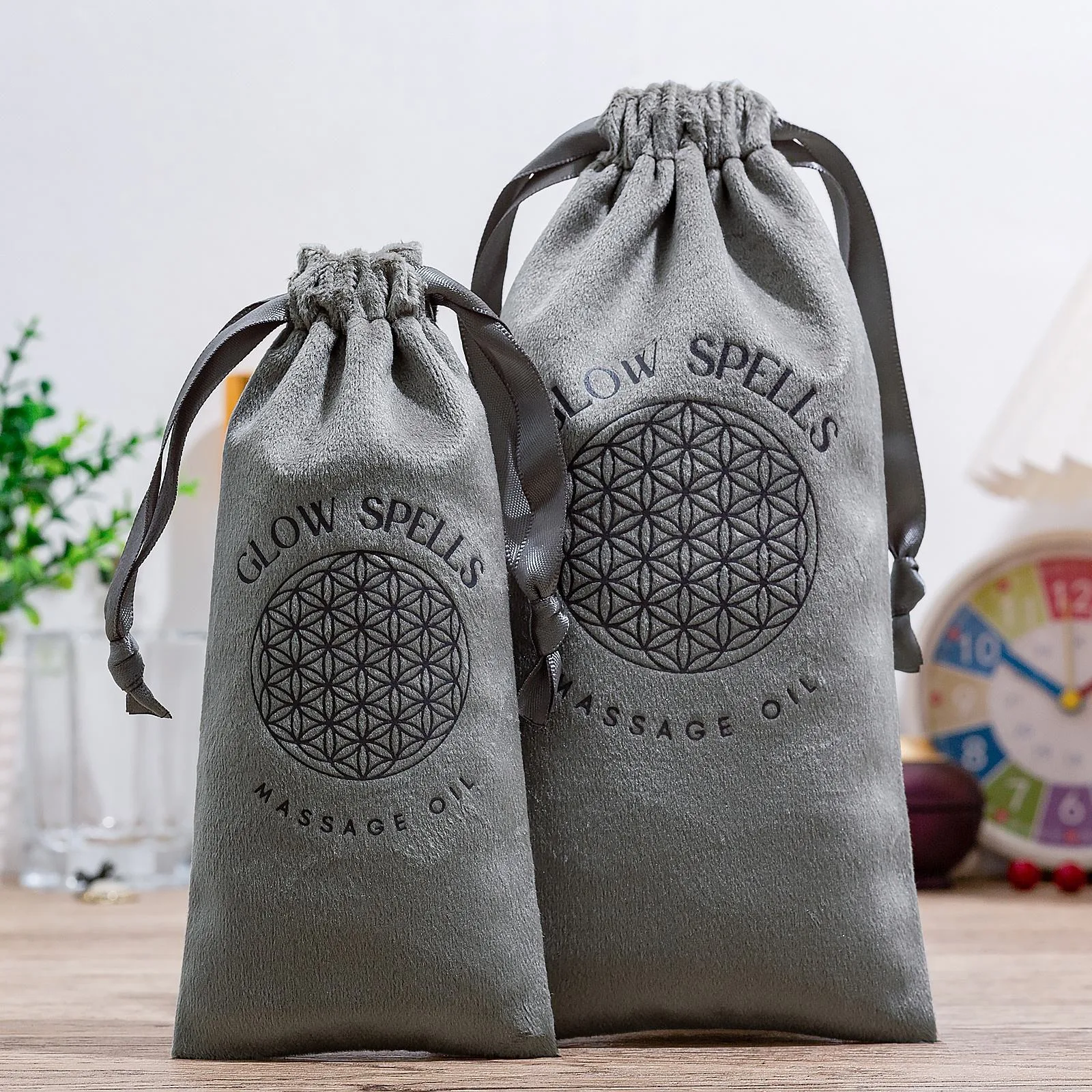 Microfiber Drawstring Pouch