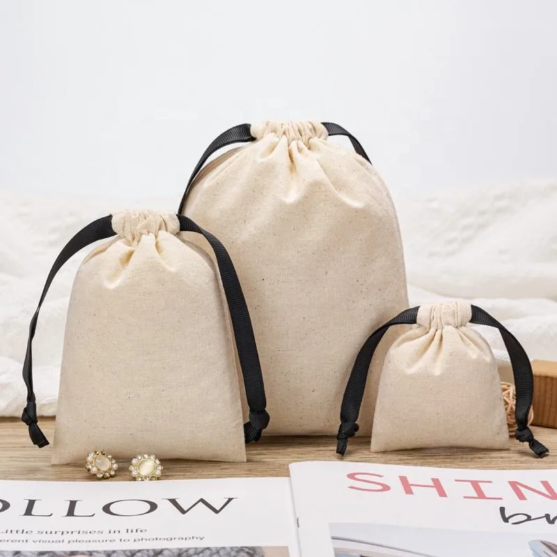 Cotton Drawstring Pouch