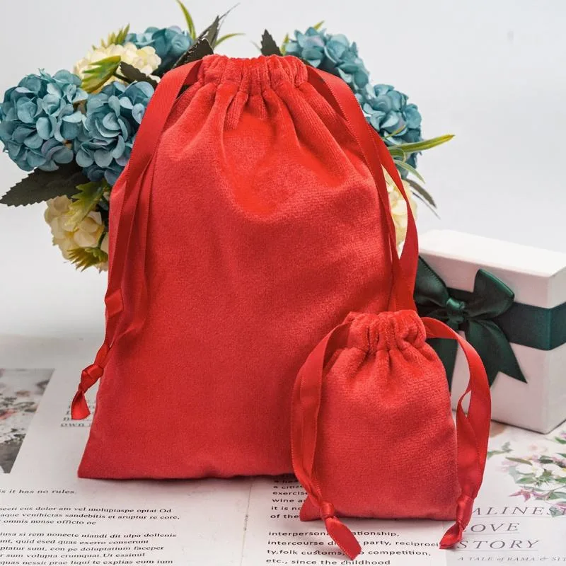 Velvet Drawstring Pouch