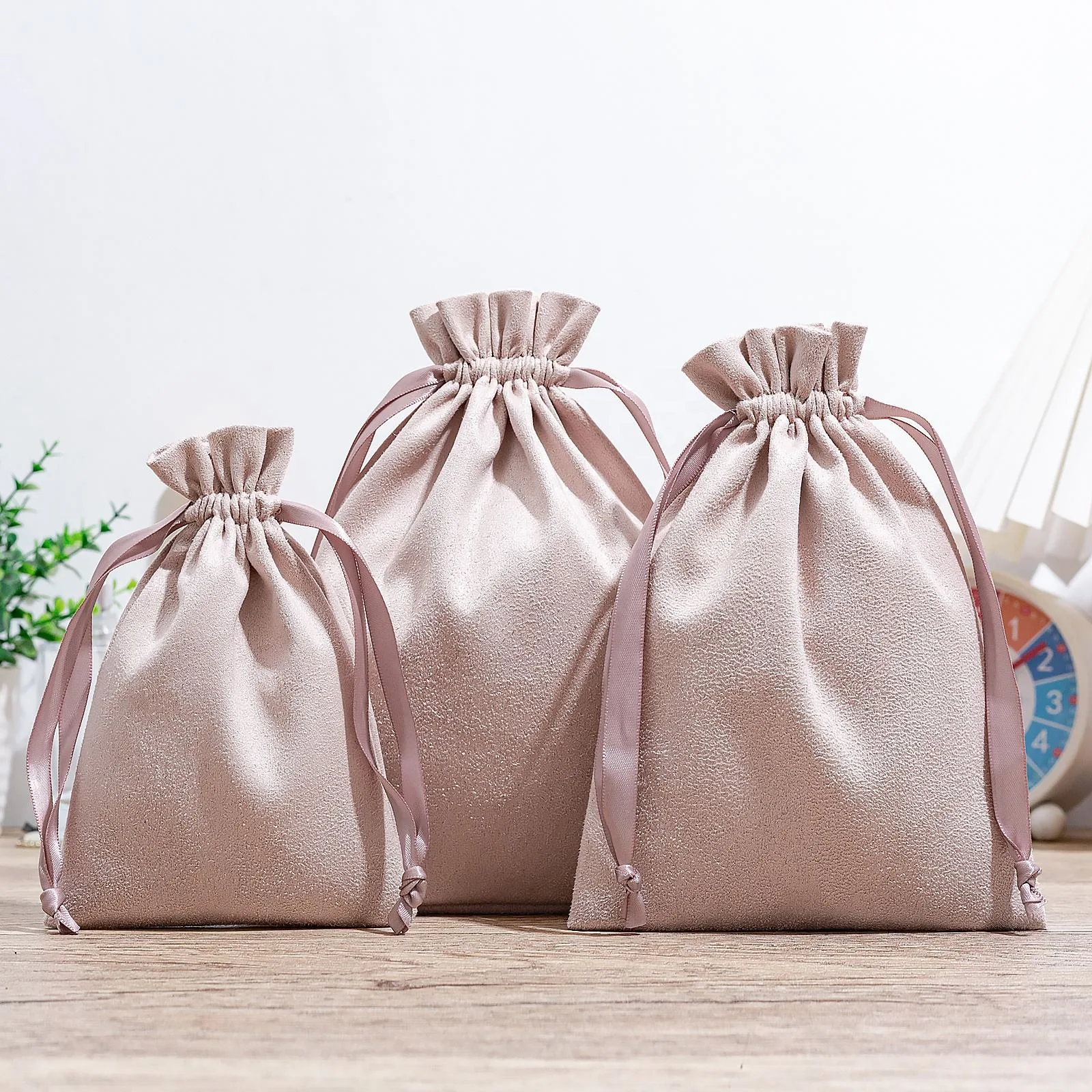 Microfiber Drawstring Pouch