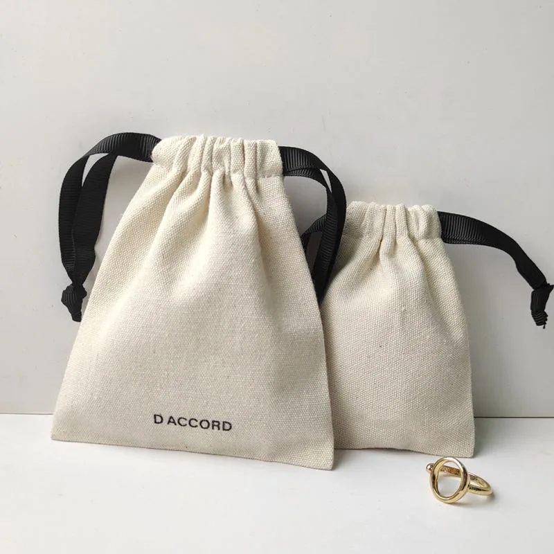 Cotton Drawstring Pouch