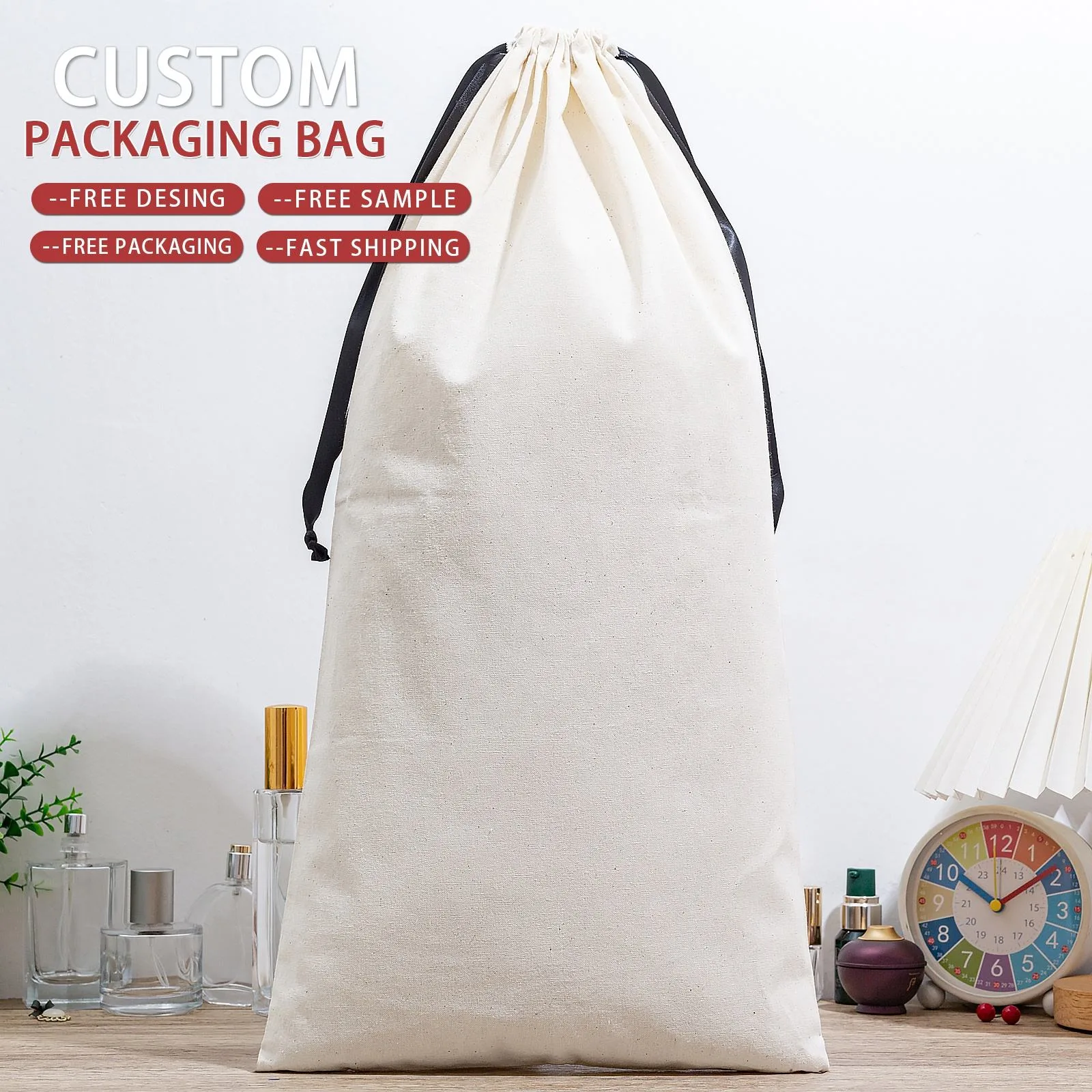 Fabric Drawstring Pouch