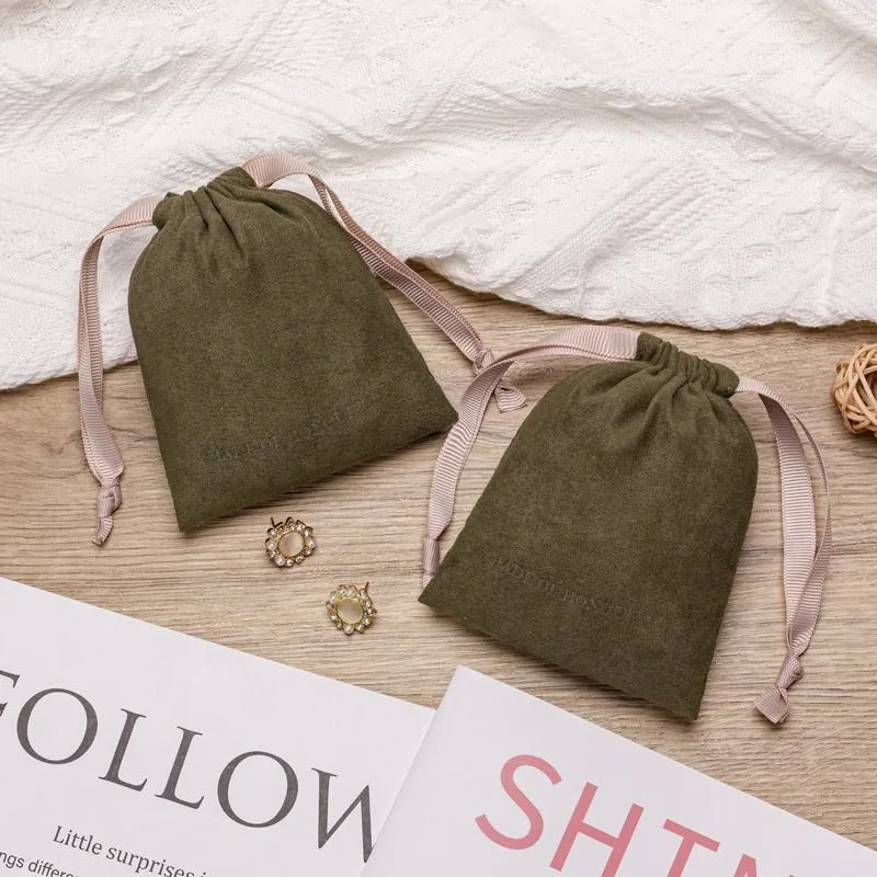 Microfiber Drawstring Pouch