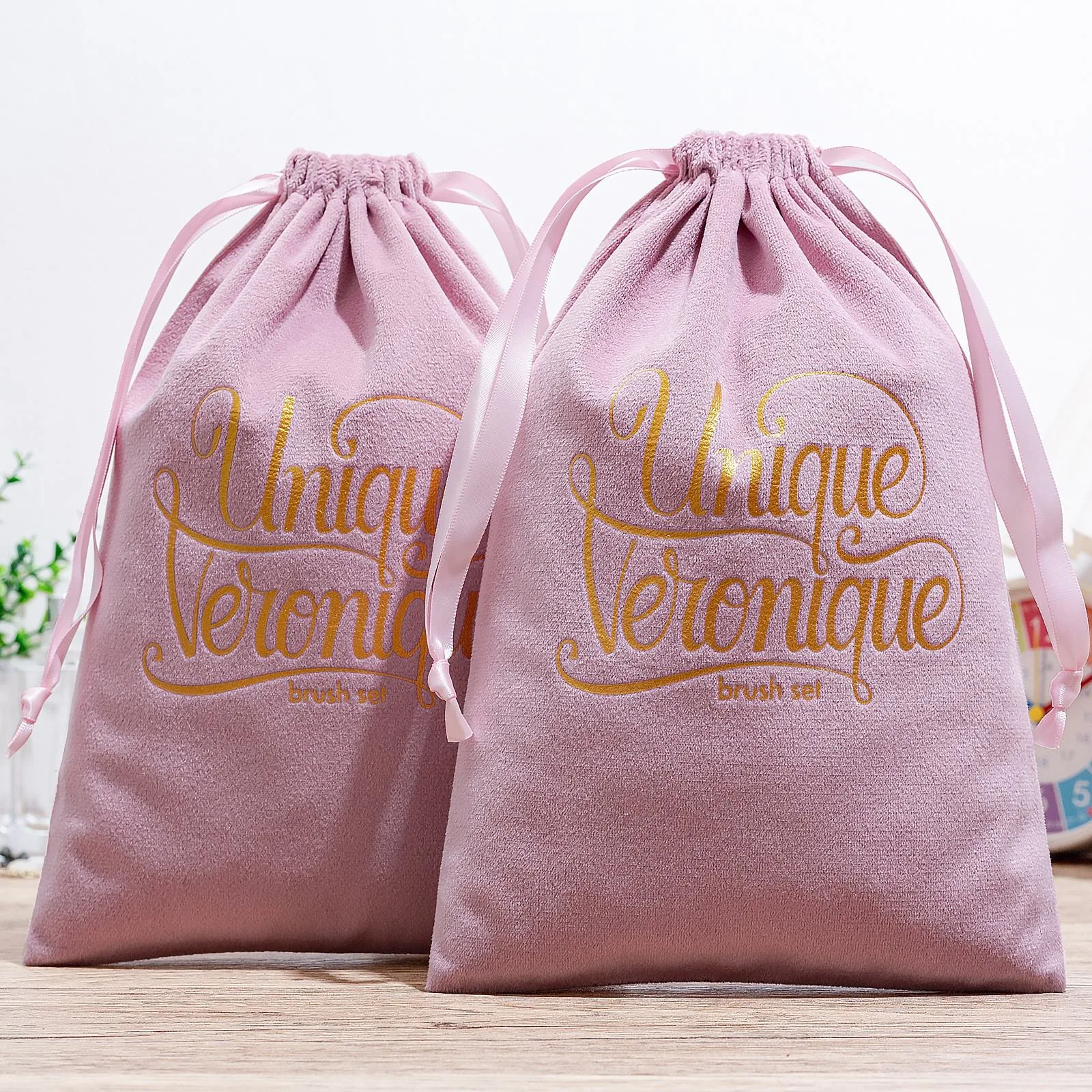 Microfiber Drawstring Pouch