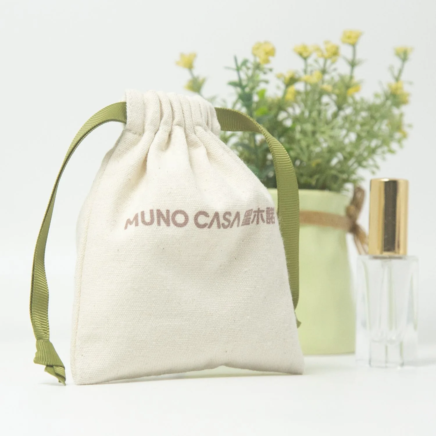 Cotton Drawstring Pouch
