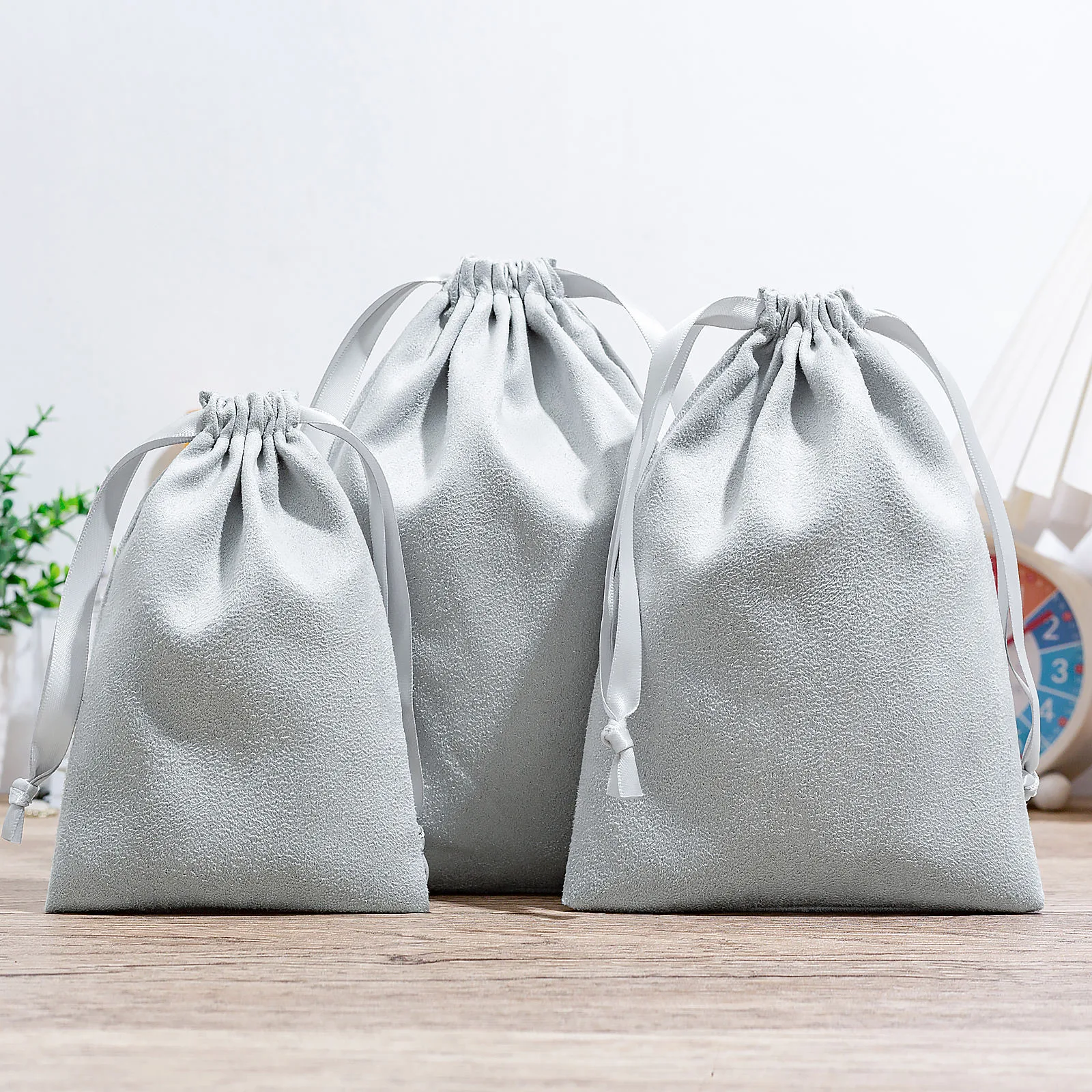 Microfiber Drawstring Pouch