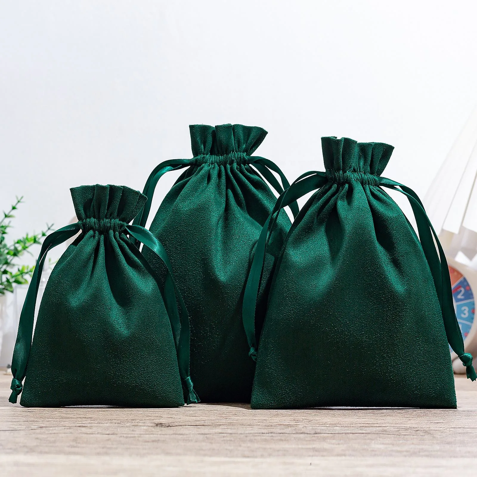 Microfiber Drawstring Pouch