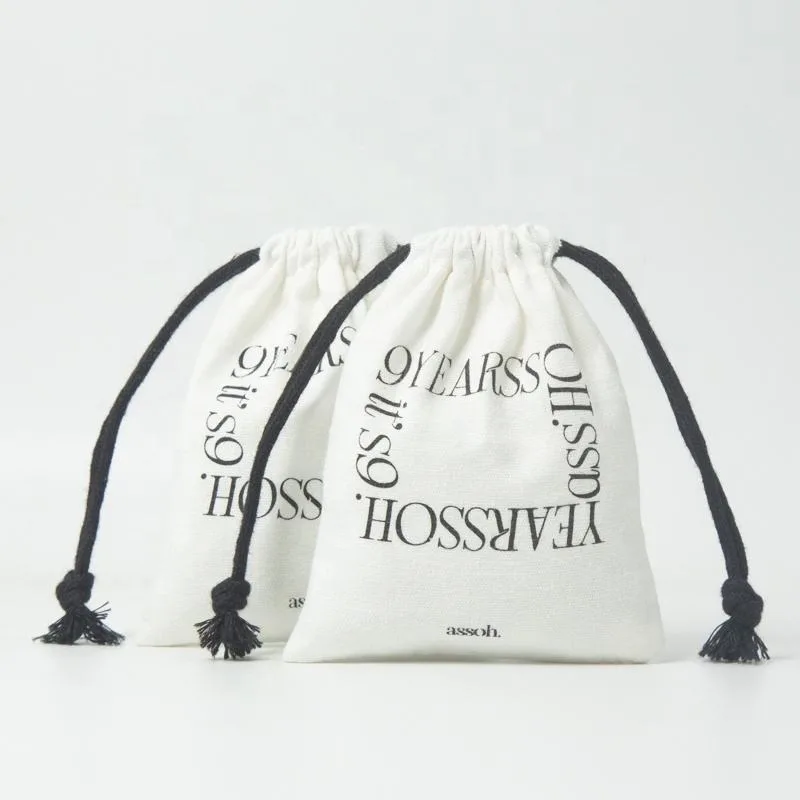 Cotton Drawstring Pouch