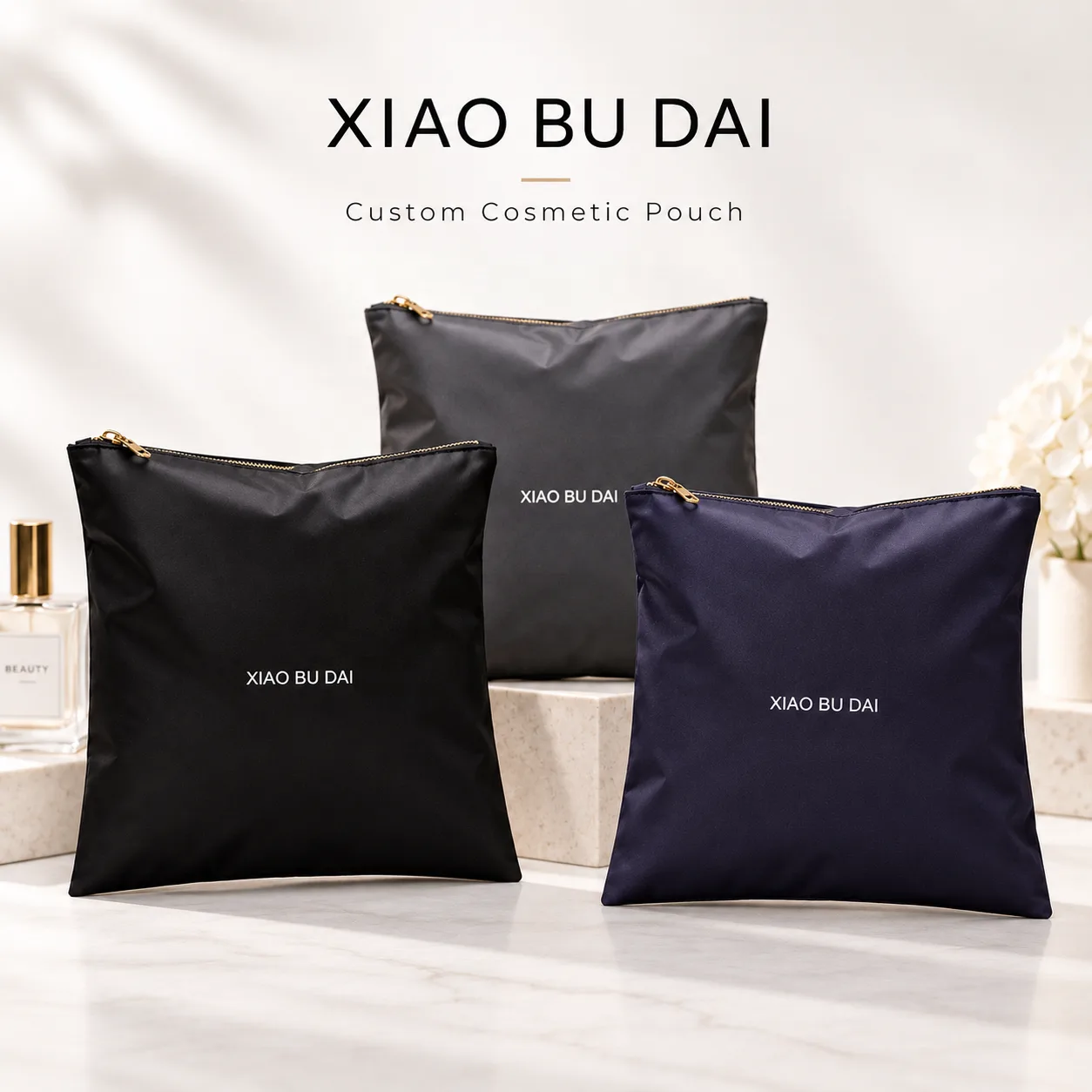Fabric Zipper Pouch