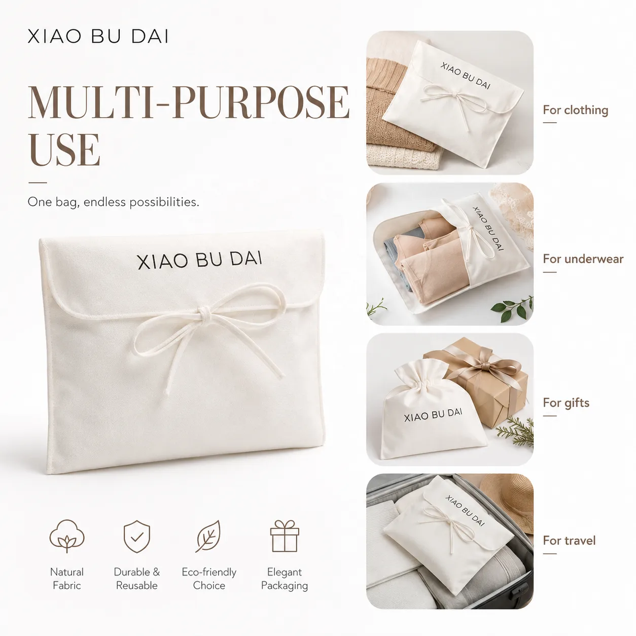 Fabric Envelope Pouch