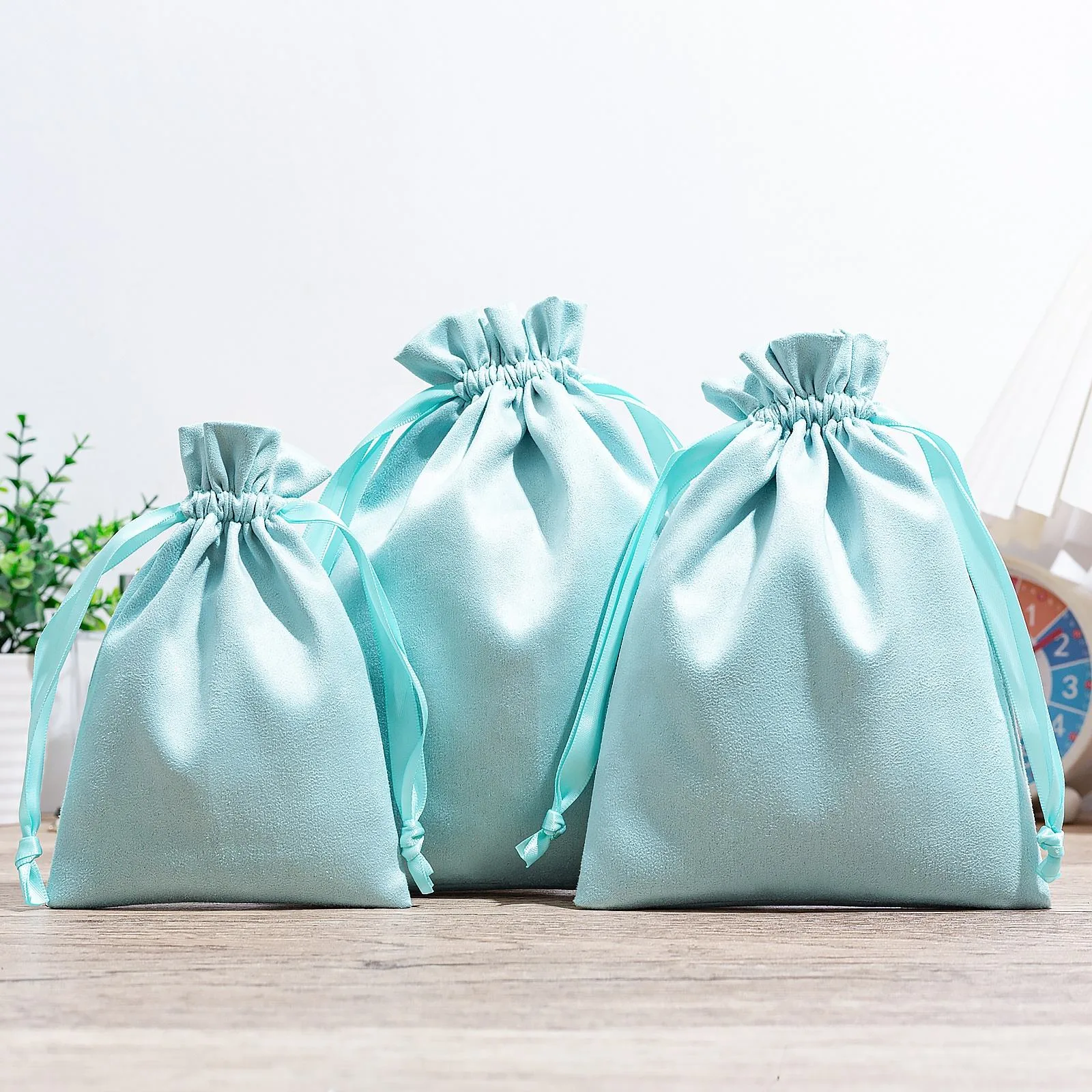 Microfiber Drawstring Pouch