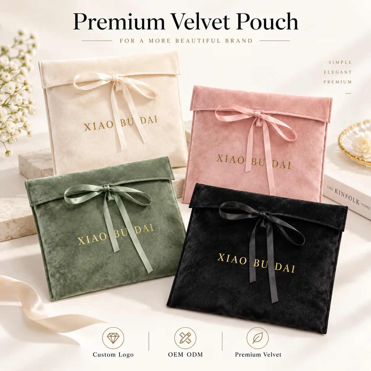 Pink Velvet Packaging Style