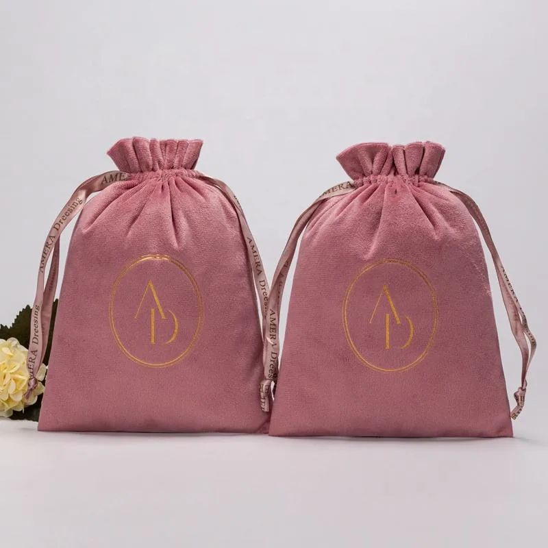 Velvet Drawstring Pouch