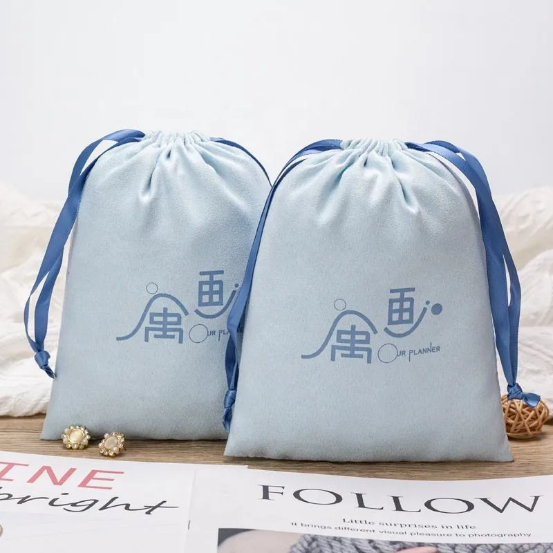 Microfiber Drawstring Pouch