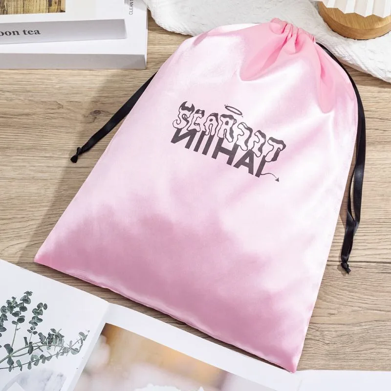 Satin Drawstring Pouch