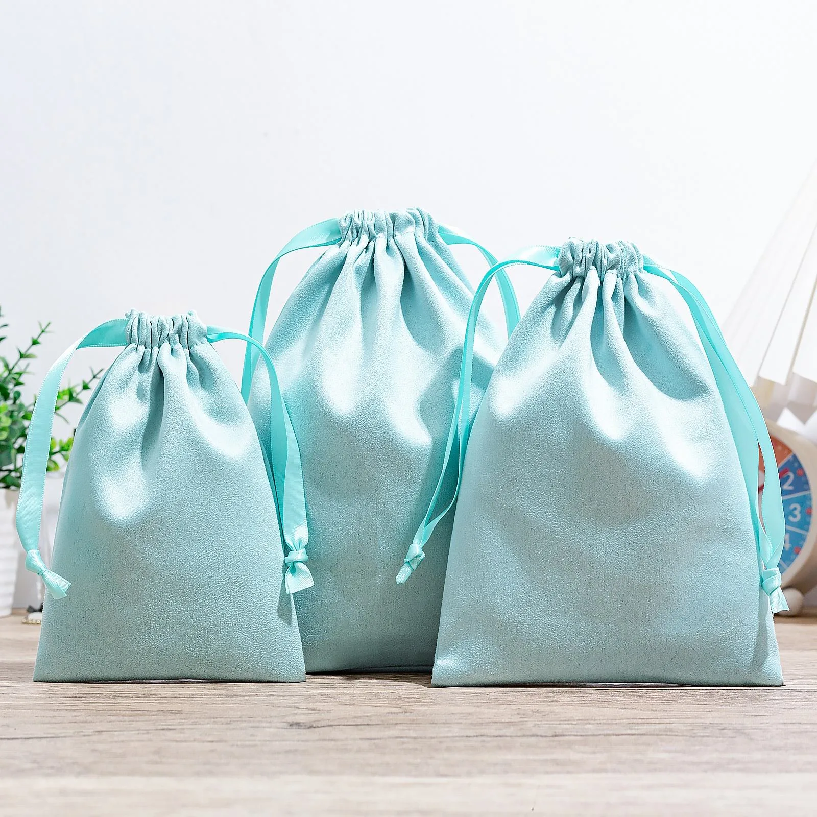 Microfiber Drawstring Pouch