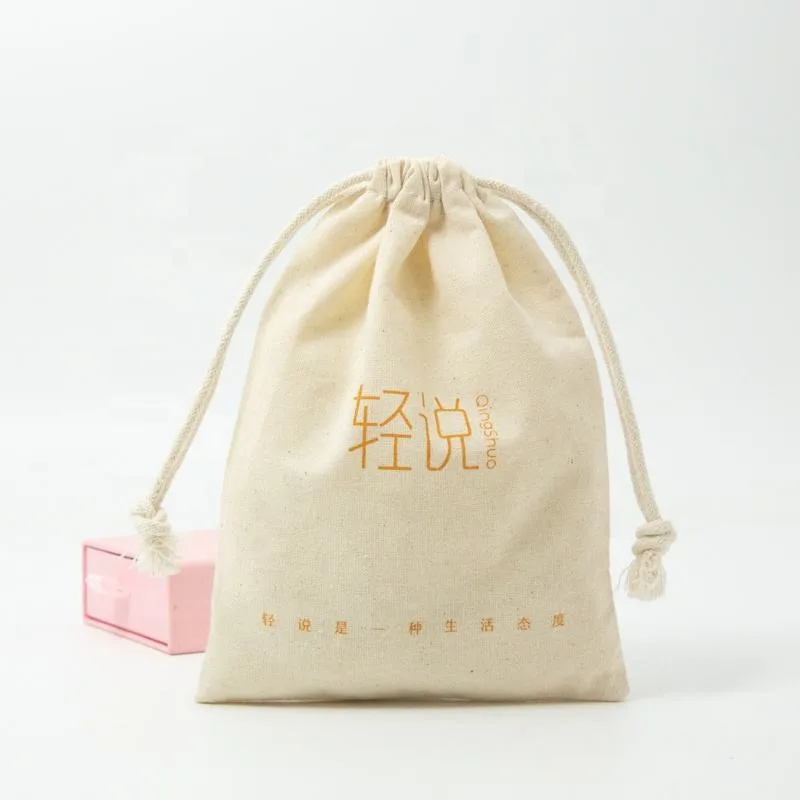 Cotton Drawstring Pouch