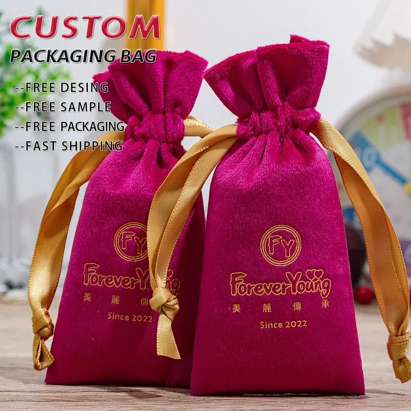 Velvet Drawstring Pouch