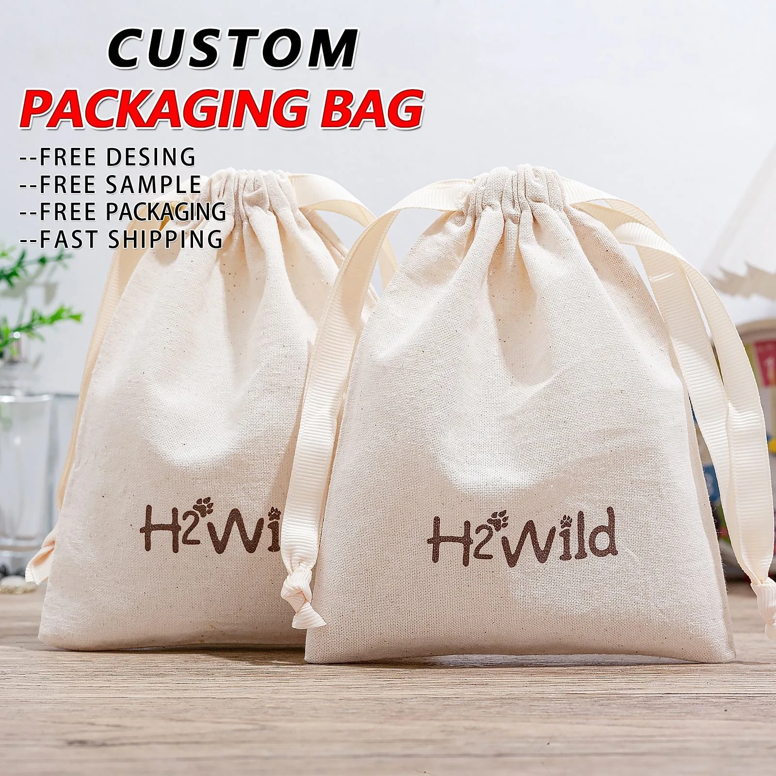 Fabric Drawstring Pouch