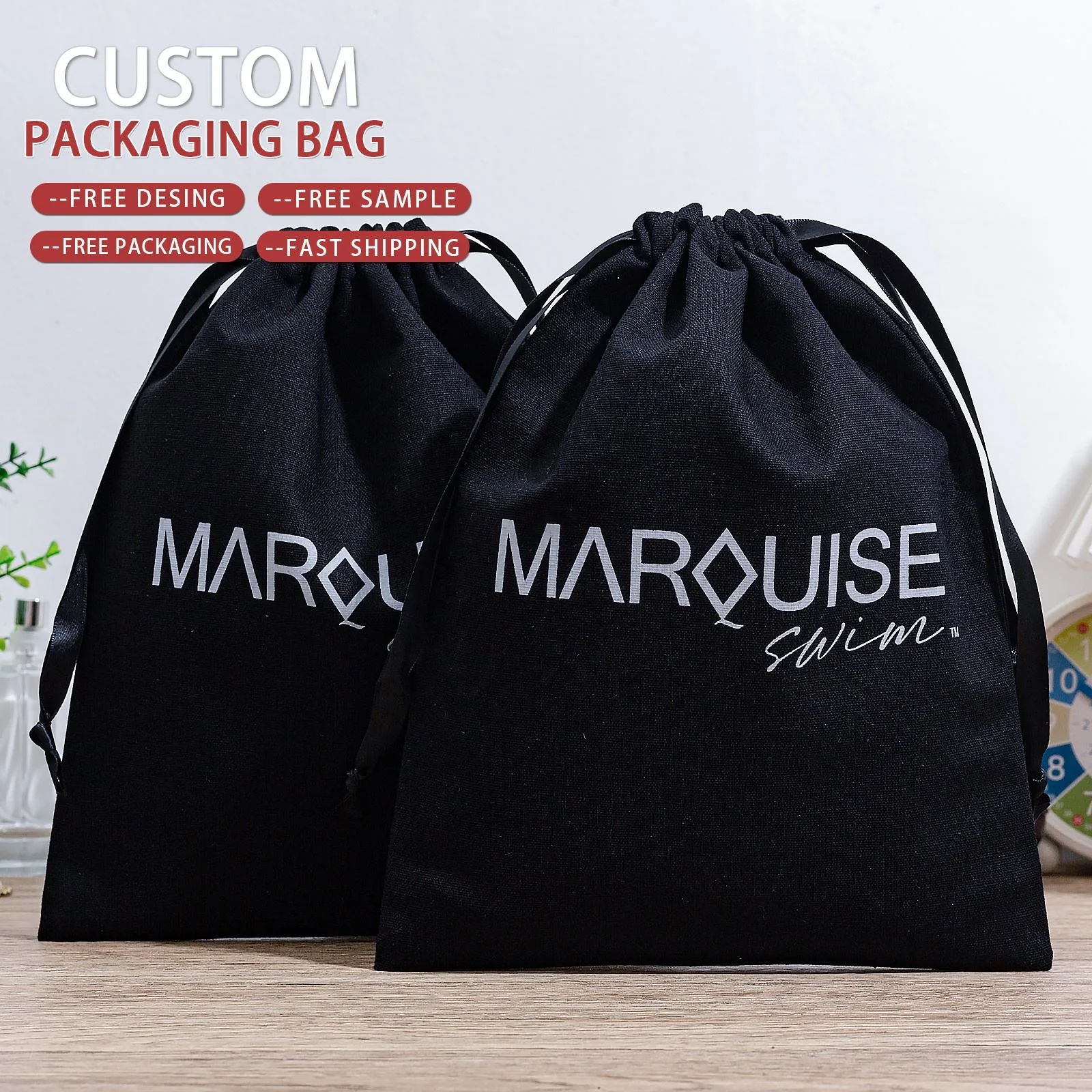 Cotton Drawstring Pouch