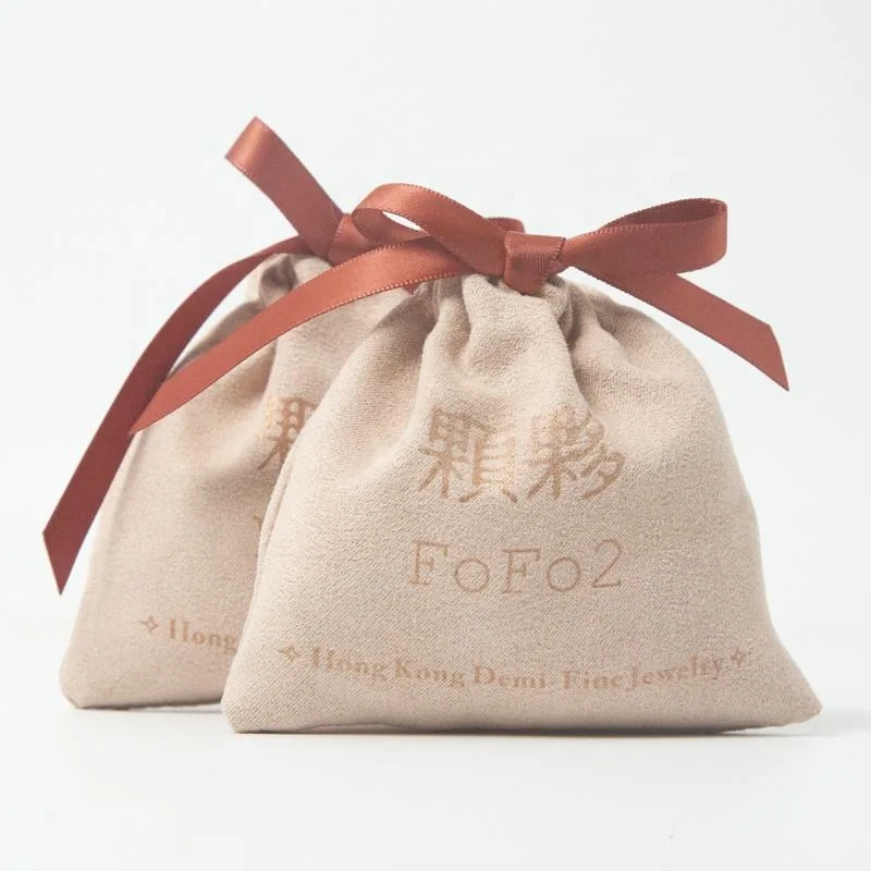 Microfiber Drawstring Pouch
