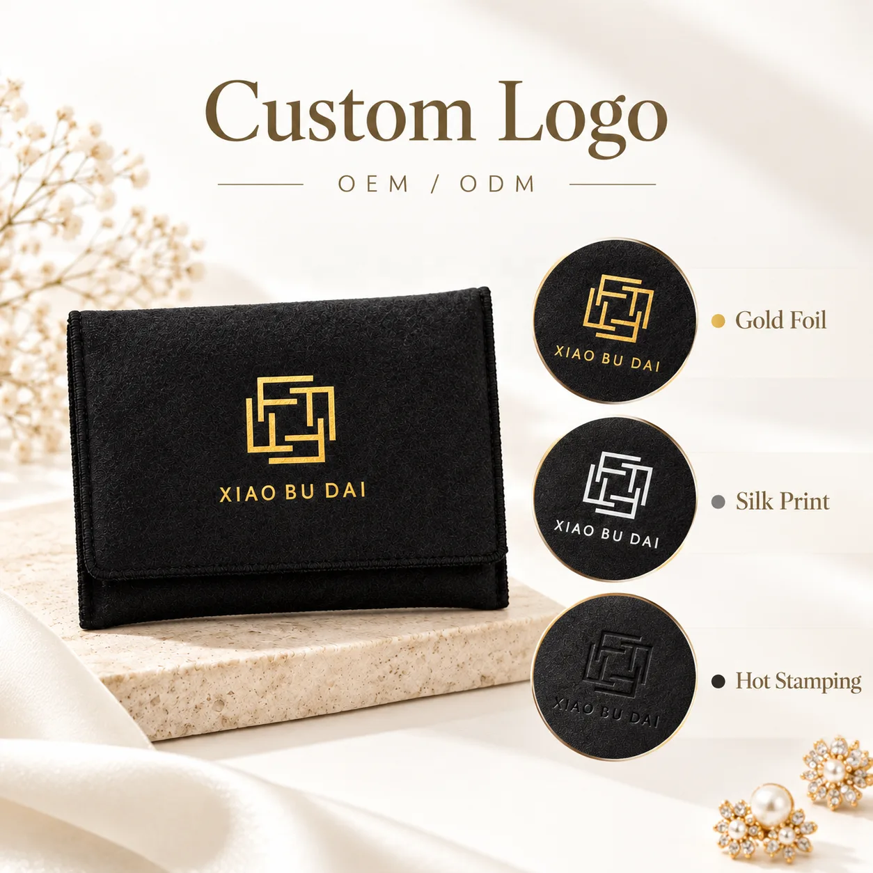 Black Velvet Packaging Style