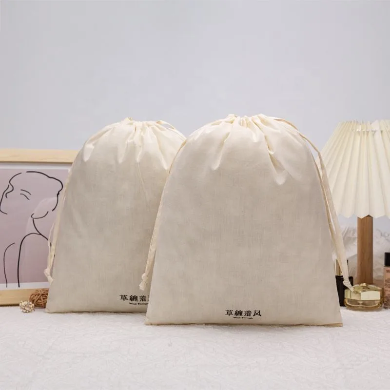 Cotton Drawstring Pouch