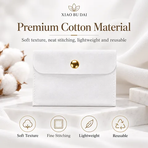 White Cotton Packaging Style