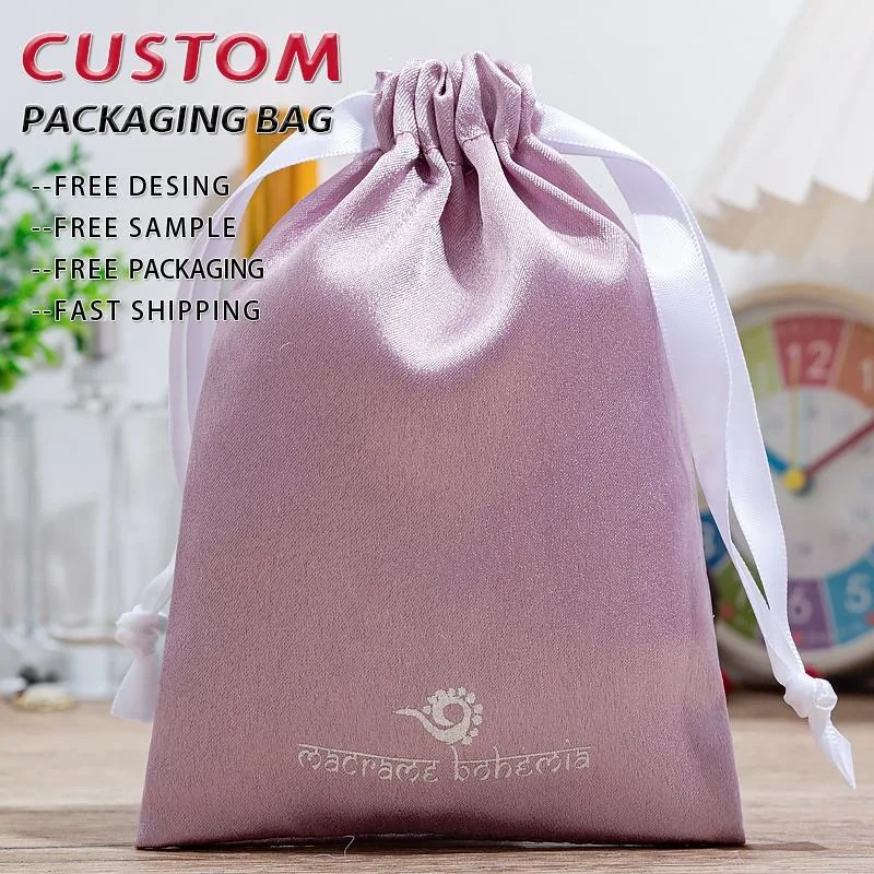 Satin Drawstring Pouch