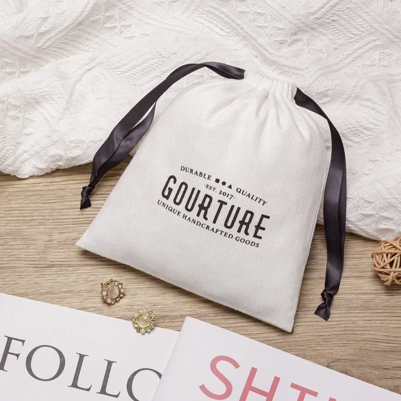 Cotton Drawstring Pouch