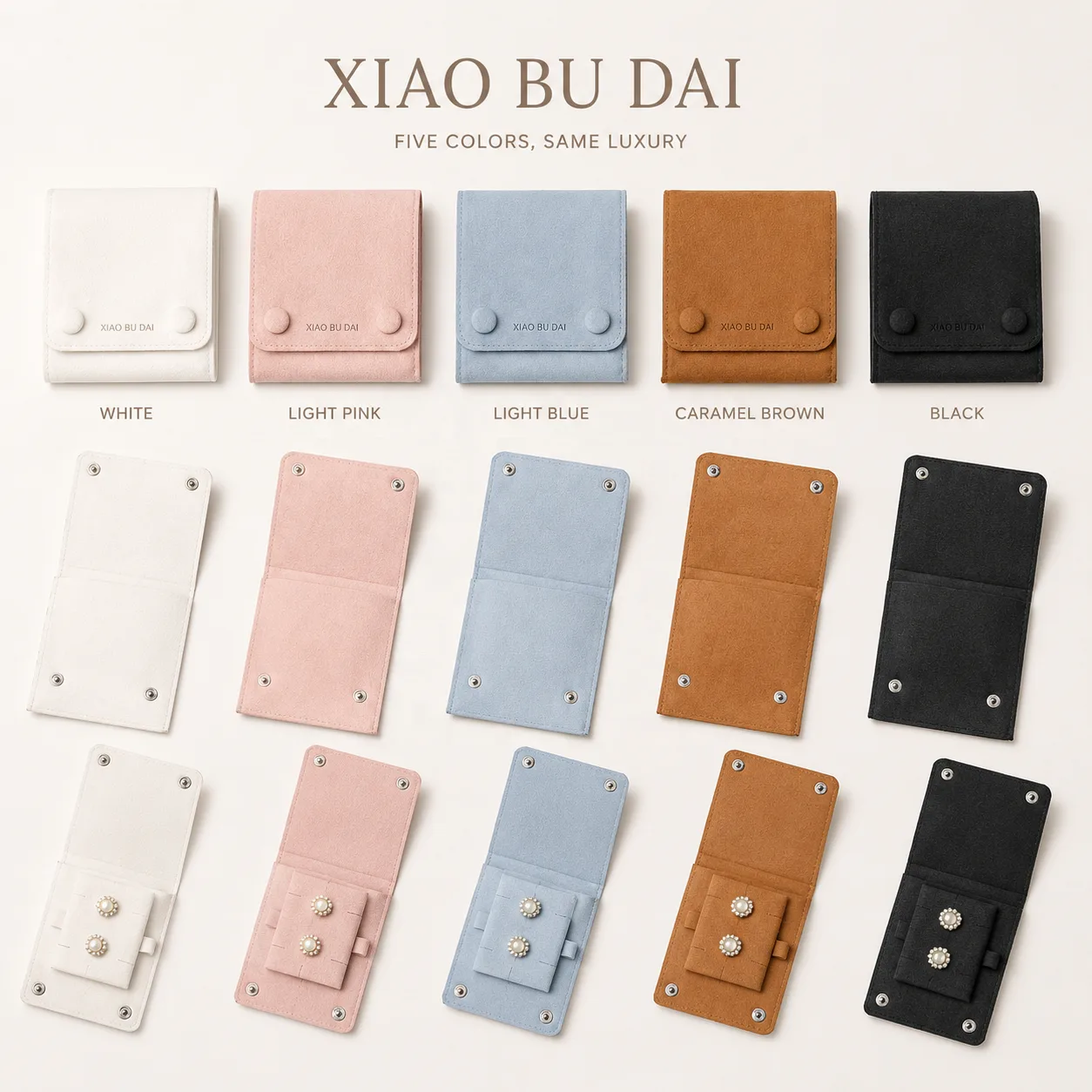 Navy Microfiber Packaging Style