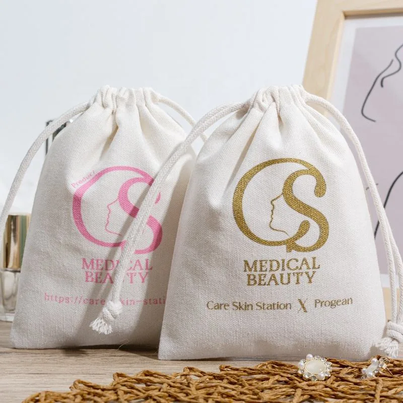 Cotton Drawstring Pouch