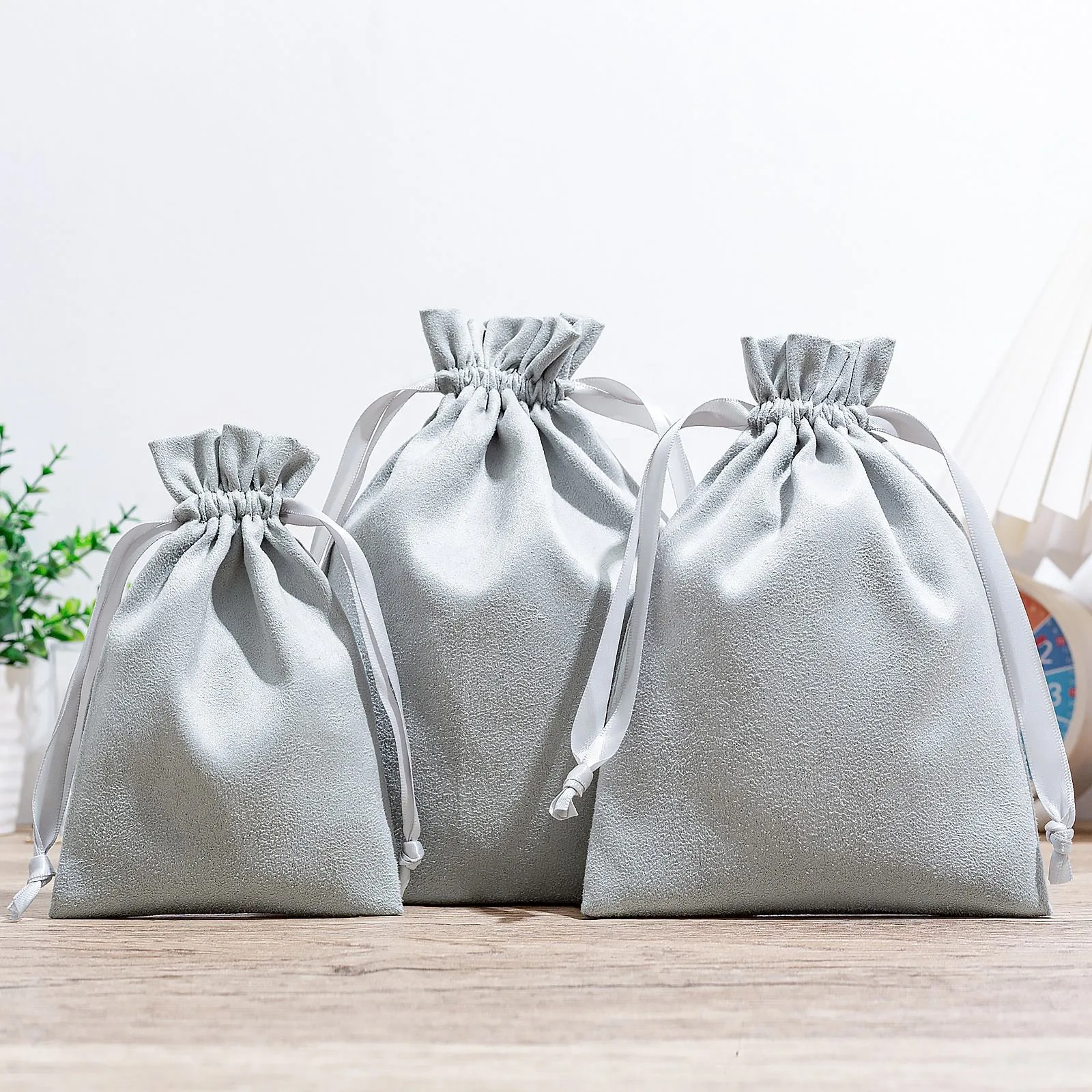 Microfiber Drawstring Pouch