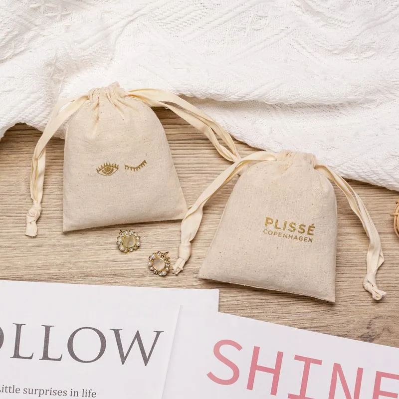 Cotton Drawstring Pouch